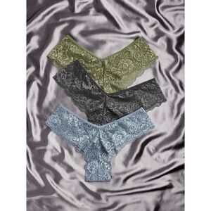 Floral Lace Underwear Panty Set